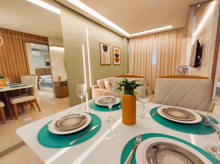 Apto. Beira Mar Alto Padrão - by TRH Home Stay